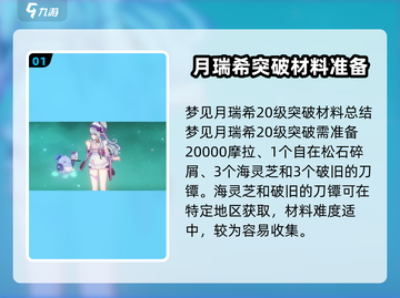 原神⚡梦见月瑞希材料大揭秘！玩家必看🔥截图2
