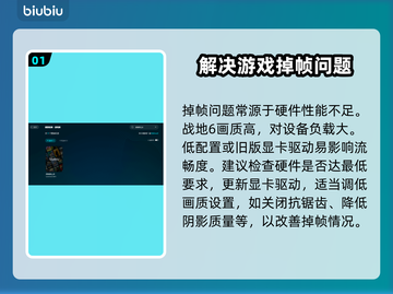 战地6掉帧？这些解决办法让你流畅战斗！🔥🎮截图2