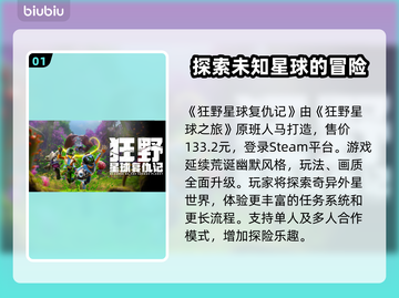 狂野星球复仇记🔥超低发售价🎉全平台上线！🚀截图2