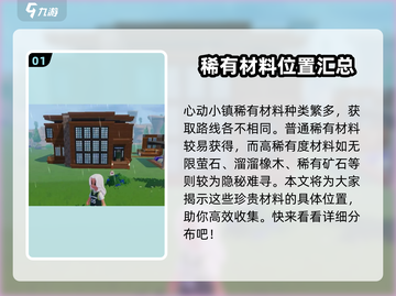 心动小镇🔥稀有材料获取攻略，快速收集不是梦！截图2