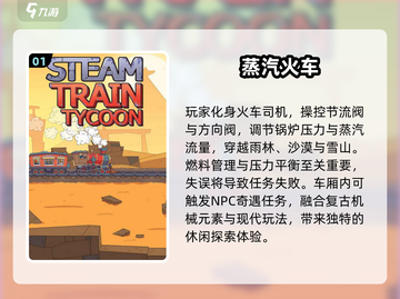 🚂🔥2025最火蒸汽火车手游全收录！经典玩法大合集💥截图2