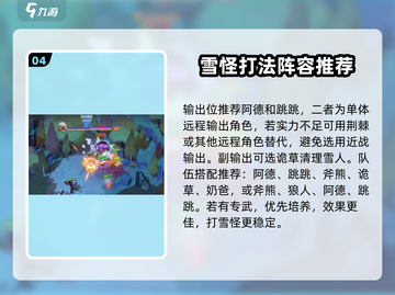 剑与远征2🔥雪怪打法攻略，轻松通关秘籍！截图5