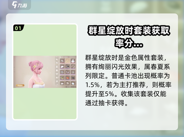 无限暖暖🔥群星绽放时套装获取攻略✨截图2