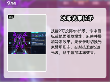 敢达争锋对决🔥冰川瞬变敢达机甲全面解析！截图4