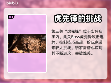 黑神话悟空🔥关卡全揭秘，游戏体验炸裂！截图4