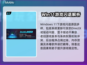 💥Win11游戏闪退急救包！✨截图2
