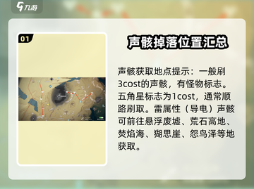 鸣潮⚡雷属性声骸刷怪地点推荐，快速获取超简单！截图2