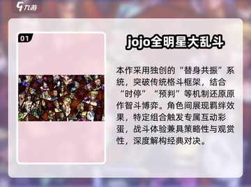🔥2025必玩JOJO格斗游戏推荐🎮截图2