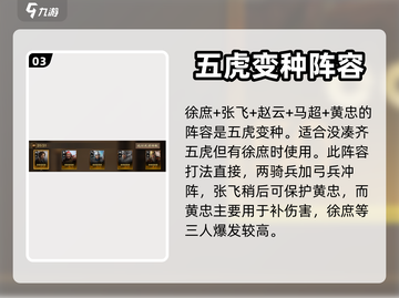 三国志战棋版🔥徐庶阵容搭配攻略来啦！✨截图4