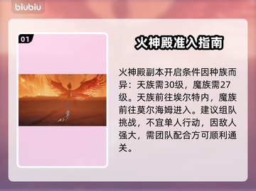 🔥AION2火神殿通关秘籍💥截图2