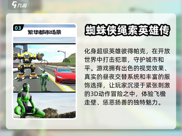 🔥2022必玩！类似蜘蛛侠游戏推荐👇截图4