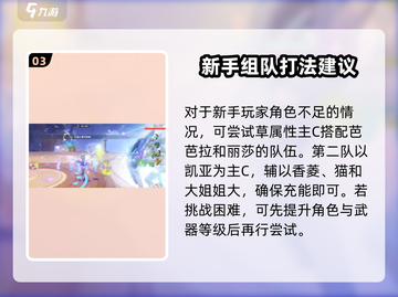 原神✨星轨王城试炼第一关锐利前锋通关秘籍🔥截图4