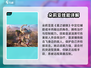 星之破晓：朵莉亚🔥超强分析，必看！🎮截图4