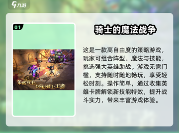 🔥2025必玩！经典疯狂骑士团类似游戏大汇总🎮截图2