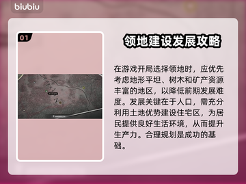 庄园领主🔥新手必看！快速开荒指南💎截图2