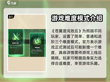 苍翼混沌效应⚡难度选择全攻略🎉截图2