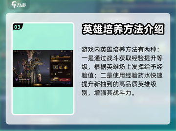 龙息神寂🔥英雄培养秘籍，快速上分必备！截图4