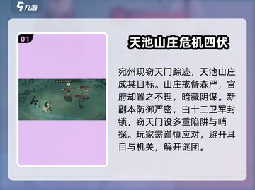 墨剑江湖🔥董侯秘录&天池山庄副本超全攻略来啦！截图2