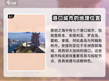 黎明之海港口城市位置大揭秘💥航海迷必看！Ports📍截图2