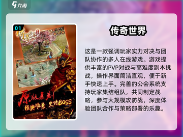 🔥2025必玩3D传奇手游合集💥截图2