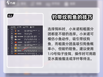 钓鱼星球🔥带纹狗鱼必钓技巧大公开！🐟截图3