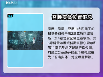 最终幻想7重生！召唤兽祠堂位置大揭秘🔥截图4