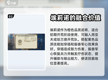 世界启元🔥埃莉诺玩法阵容全攻略！💥截图3