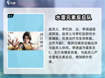 仙剑世界🔥尘配队最强阵容推荐！✨截图2