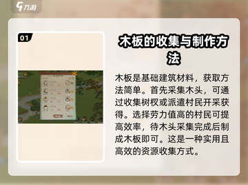 桃源记2🔥木板获取制作终极攻略✨截图2