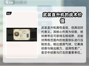 世界启元🔥武装直升机属性详解，战力爆表不容错过！截图3