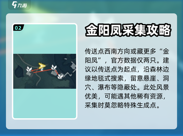 鸣潮⚡金阳凤采集路线大曝光！🔥快收藏截图3