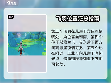 原神✨：赐福森林欢声飞羽位置全解密！截图3
