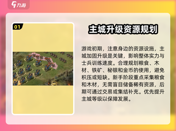 攻城掠地🔥新手必看！前期开荒全攻略💎截图2