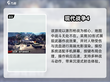🔥2025最热血现代战争游戏TOP5推荐！🎮截图4