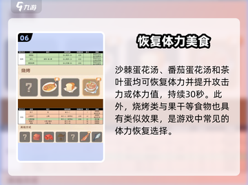 《沙石镇时光》⚡前期回体力神食物曝光！🍖截图7