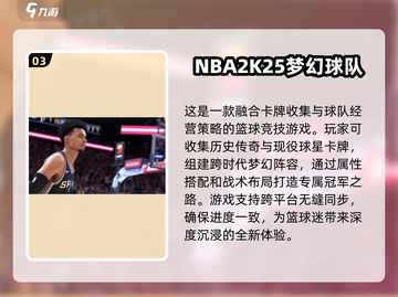 🏀2024必玩！超燃3D篮球手游推荐🔥截图4