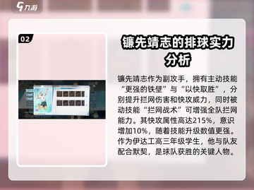 排球少年手游🔥镰先靖志超强攻略🎉截图3
