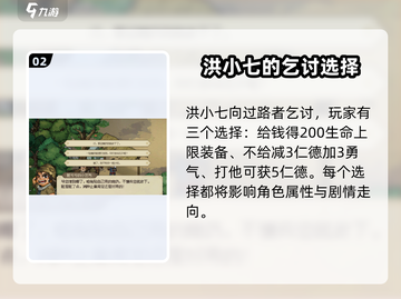大侠立志传🔥洪小七在哪？如何入队全流程攻略！截图3
