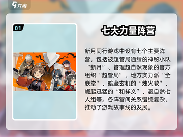 新月同行🔥全角色介绍图鉴，游戏党必看！截图2
