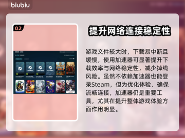 Steam游戏加速器推荐，玩转全球游戏⚡🔥截图3