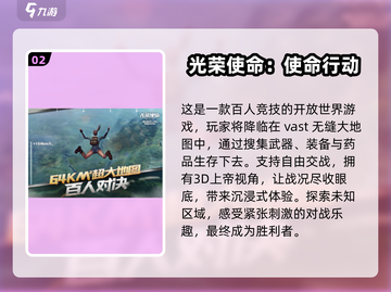 🔥2025最受欢迎的免费吃鸡手游下载推荐🎮截图3