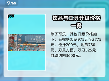沙威玛传奇💥可乐升级费用大揭秘！🔥截图3