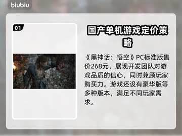 黑神话悟空💰售价曝光！🔥你猜对了吗？截图2