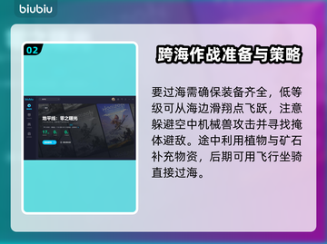 地平线西之绝境🔥过海超全攻略📍截图3