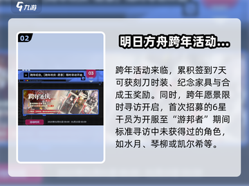 明日方舟💥跨年池活动内容大曝光！🎉截图3