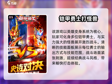 🔥2025热门铠甲勇士手游大集合！🎮💥截图6