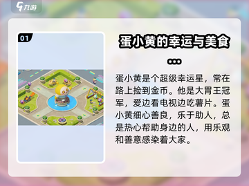 蛋仔滑滑黄蛋🔥揭秘游戏神秘角色！截图2