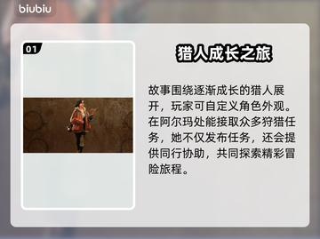 怪物猎人荒野🔥全角色揭秘！你最爱谁？截图2