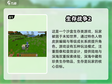 2024十大🔥沙盒游戏排名｜热门游戏合集🌟截图2