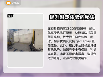 CSGO优先账号🔥超值购买平台推荐🎮截图2